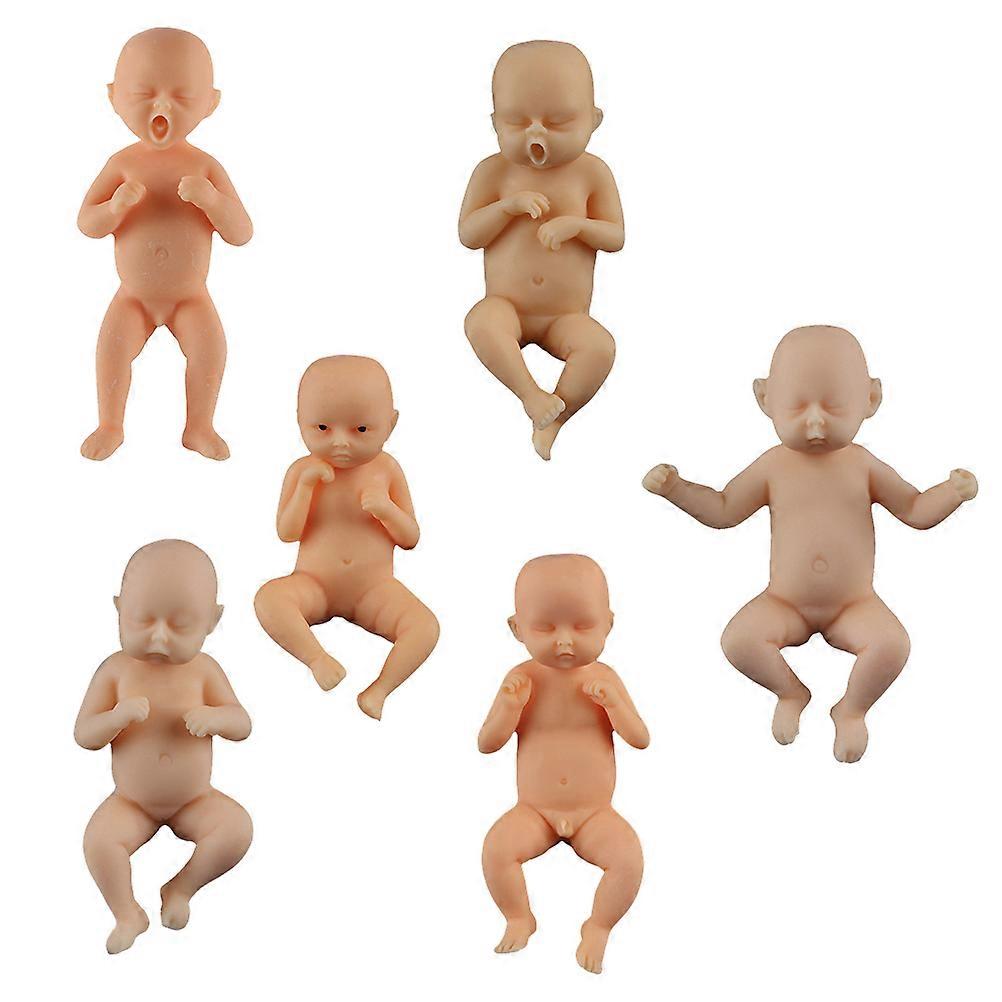 Lovely Doll-shape Decorative Doll 6Pcs Assorted Restaurant Decoration Gift