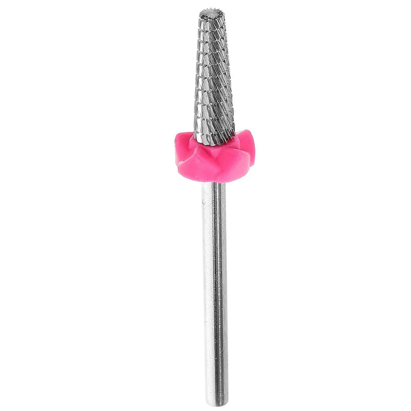 Tungsten Carbide Nail Drill Bit for Polish Removal Cuticle Cleaning Manicure Pedicure Suitable for Home Salon 1 Set