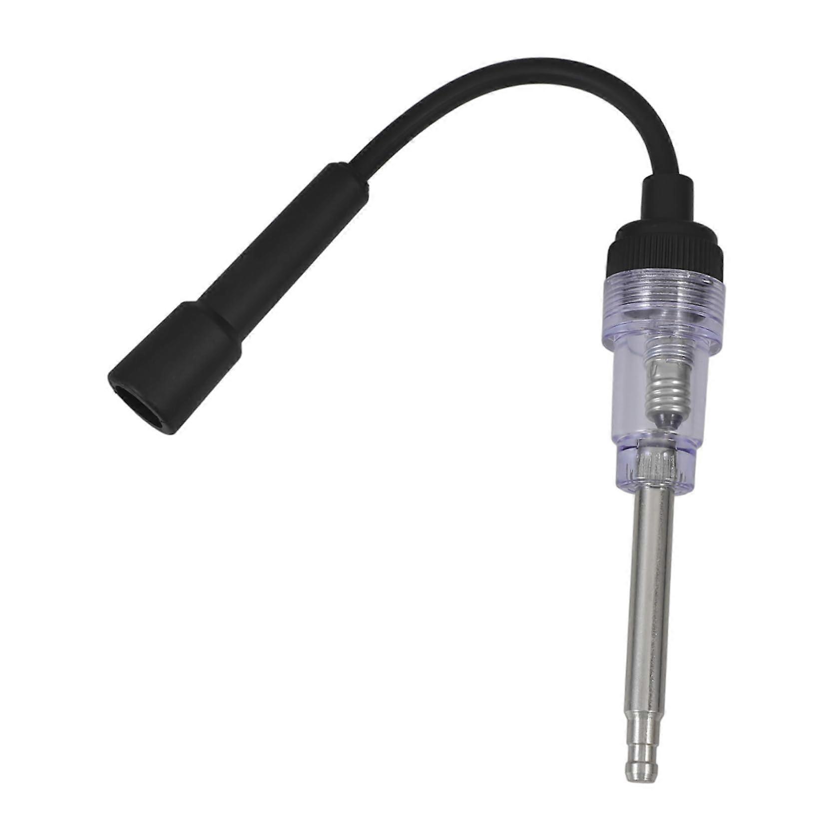 Spark Plug Tester for Engine Ignition with Test Leads for Cars Motorcycles