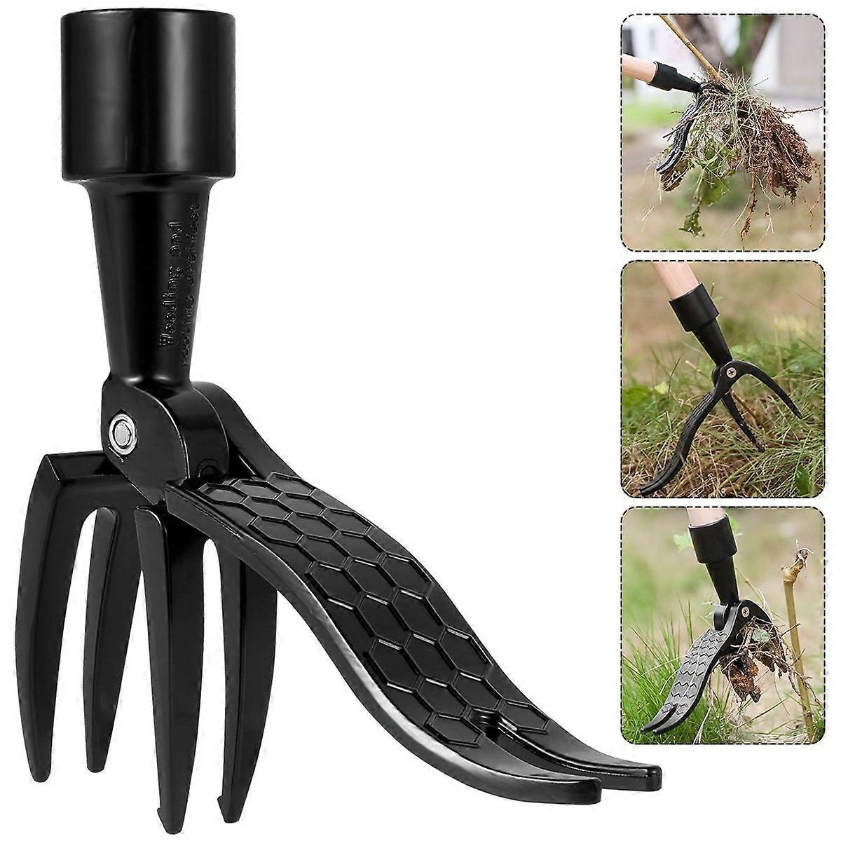 Newest High Quality Replacement Metal Weed Puller Head Weed Puller Head Gardening Digging Weeder Removal Accessory Garden Tool HG