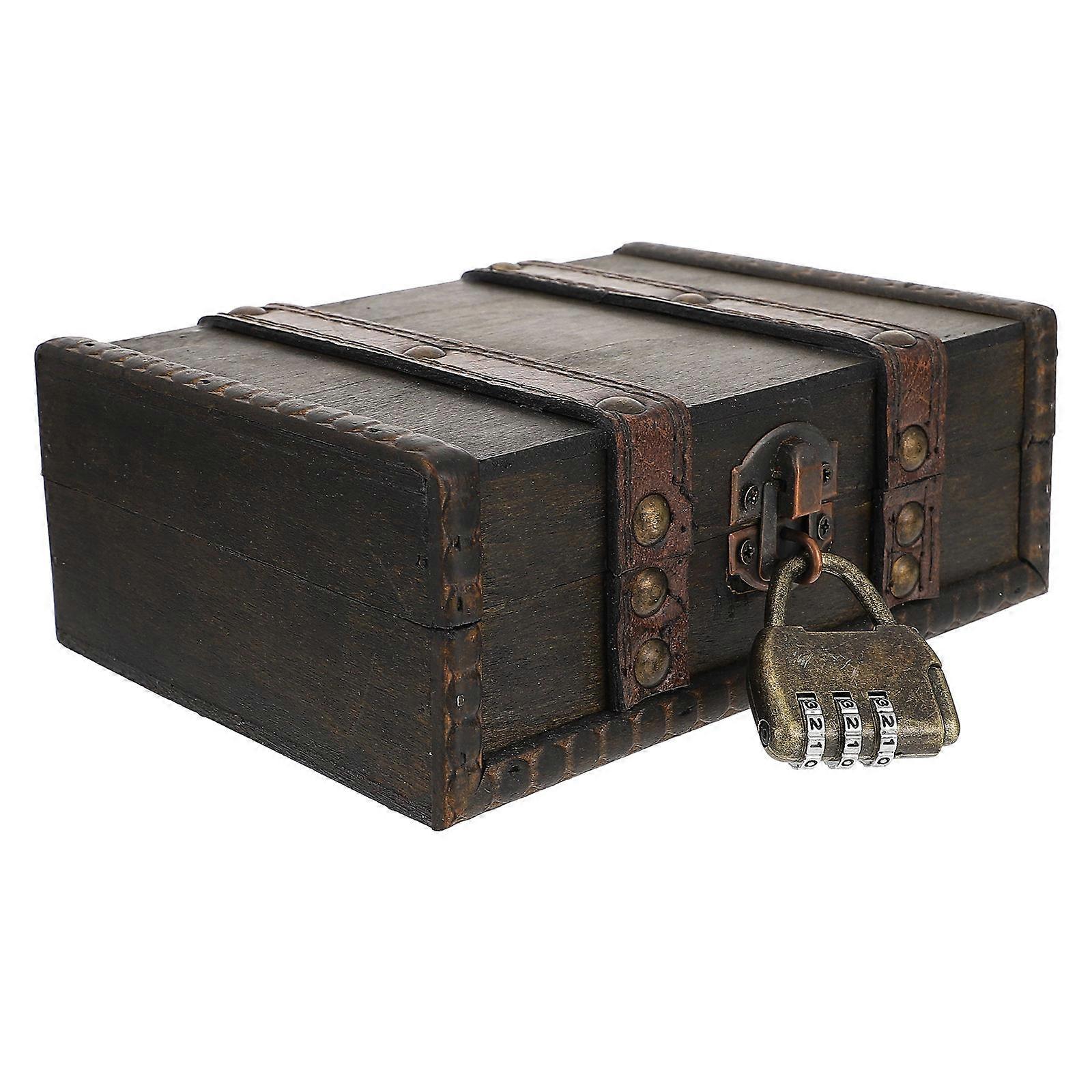 Assorted Color Synthetic Material Desktop Storage Box for Jewelry Sundries Organization 9.5 x 6.5 x 4.5 inches