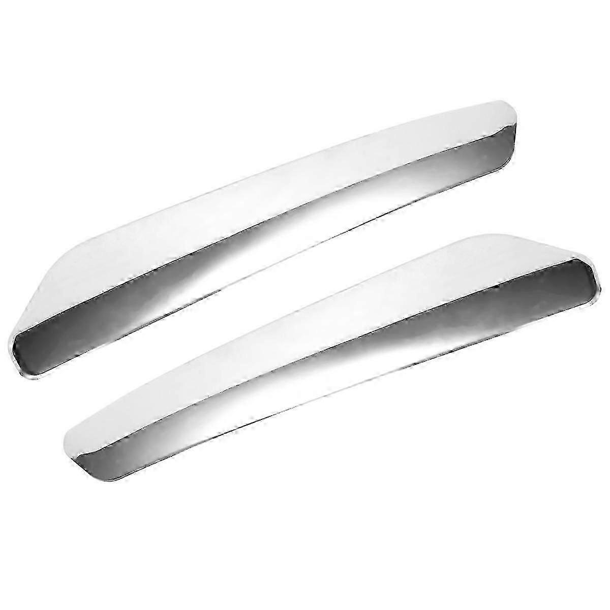 زوج واحد من غطاء شريط المصد الخلفي المصنوع من الكروم لسيارة سيتروين C5 موديلات 2009 و2010 و2011 و2012