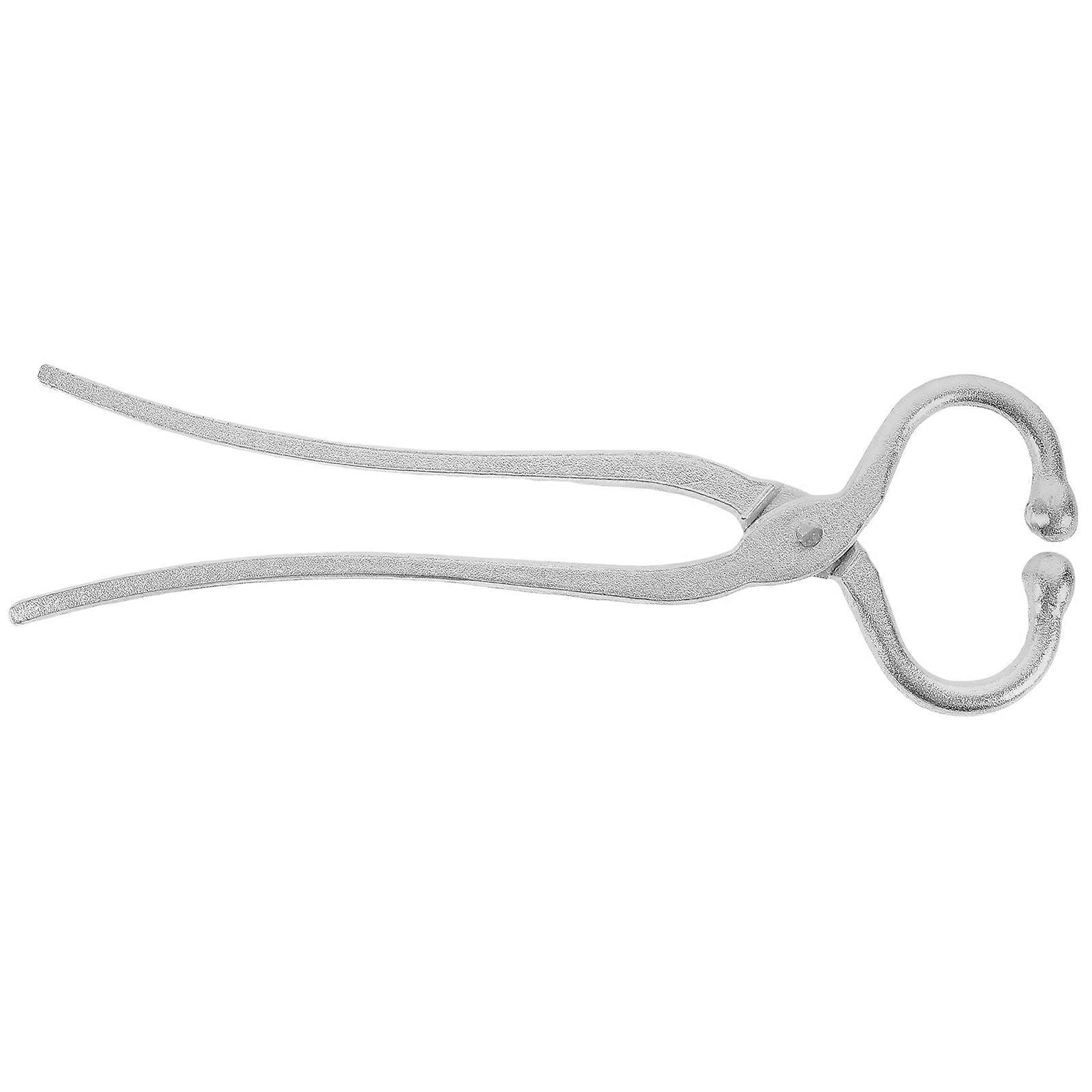 Cattle Nose Ring Plier Essential For Animal Handling Used By Farm Owners In Silver 33.5x10.5cm For Towing Tool 1Pcs