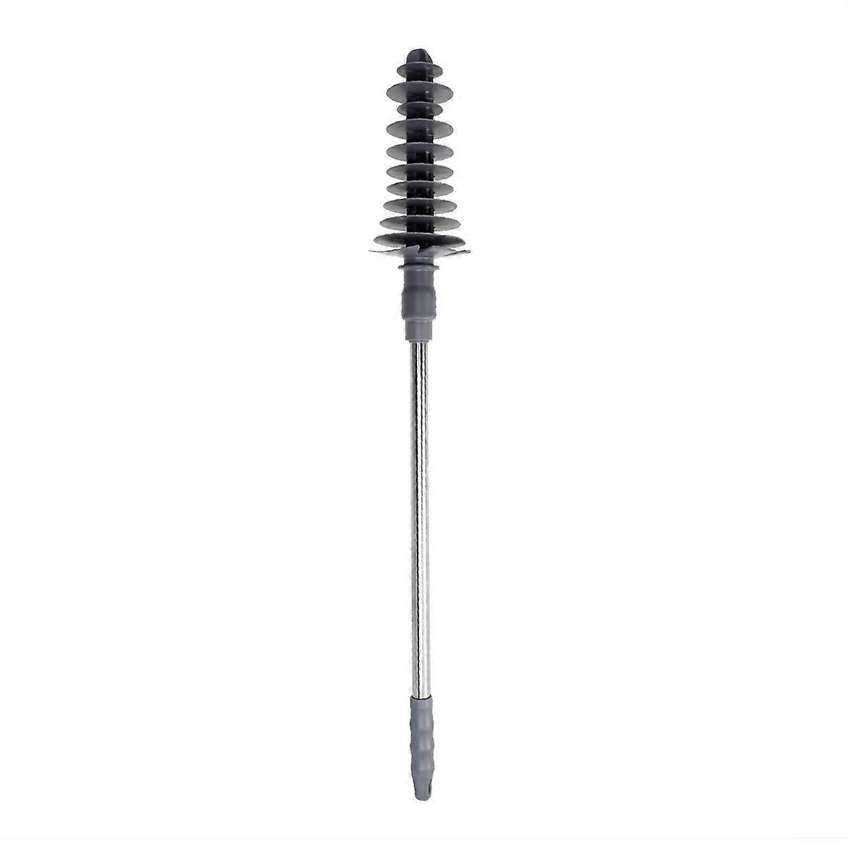 Ergonomic Toilet Plunger Clog Removal Tool For Siphon Toilets Approx 670mm Length Multi Color 1Set