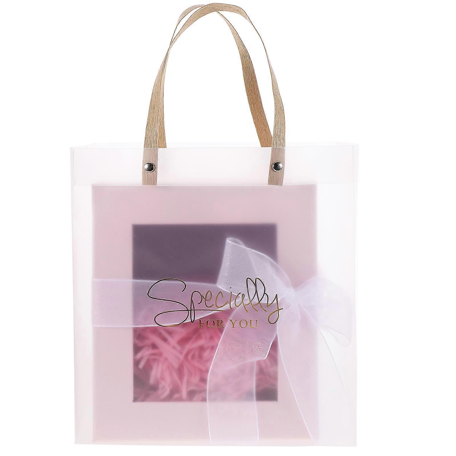 Elegant Party Favors Square Window Design Gift Box For Women Business Clients 20.3x18x9CM 1 Set