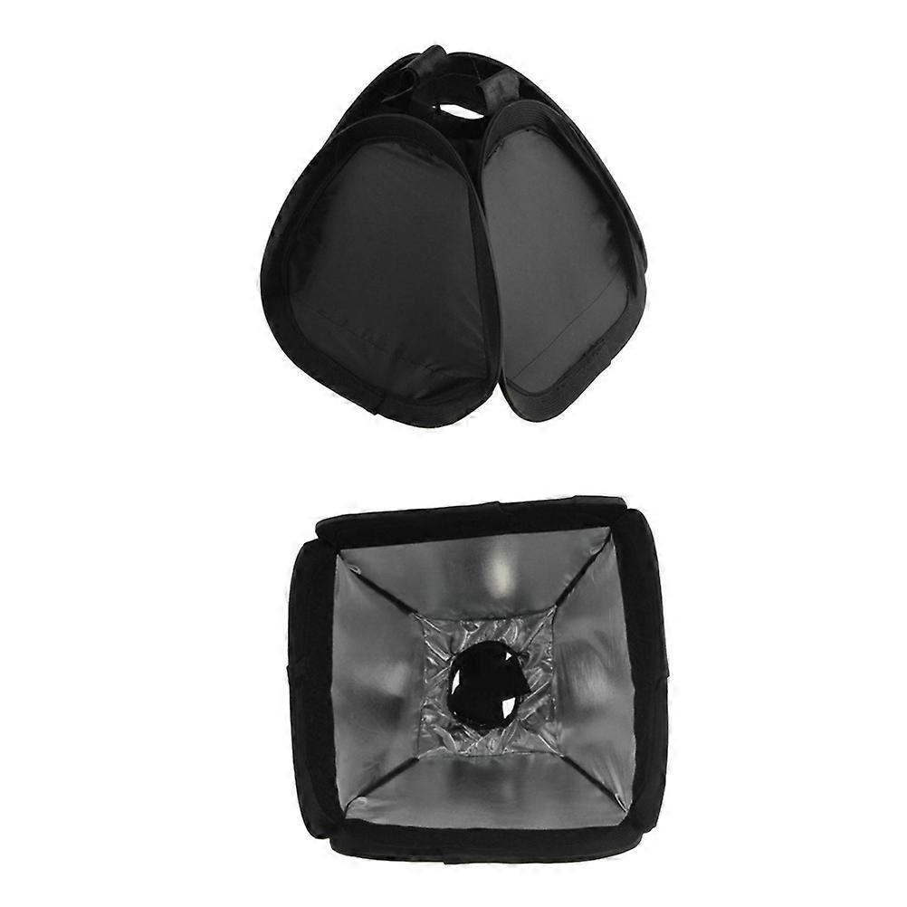 Flash Diffuser Light Softbox For Studio Photography Photographers 23x23x10cm Reduces Shadows 1 Set