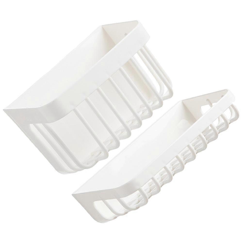 Wall Mounted Kitchen Sink Organizer Rack for Towels, Dishcloths, and Utensils – Space Saving, No Drill Design, Easy Installation, Includes Soap and