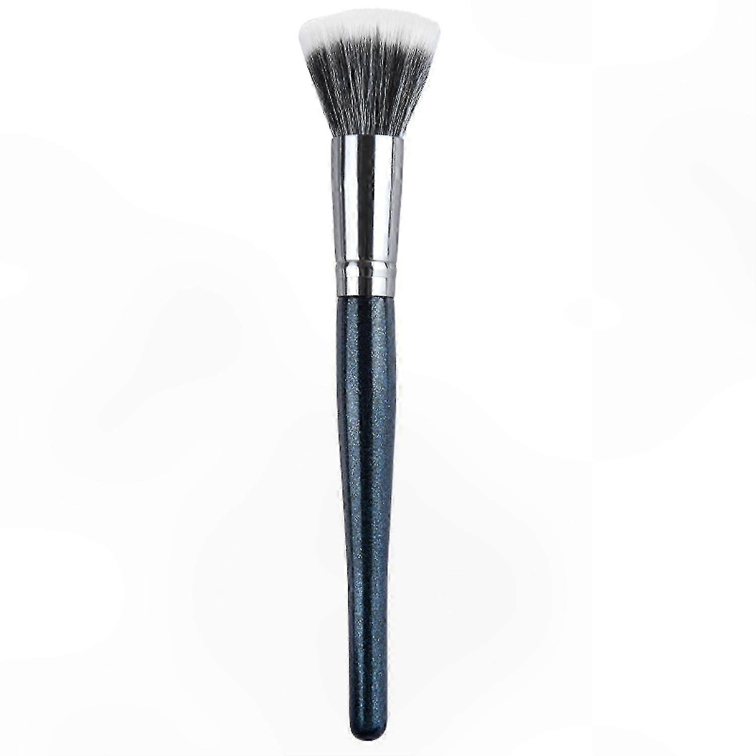 Soft Fluffy Flat Top Brush for Foundation, Powder, and Eye Shadow Application