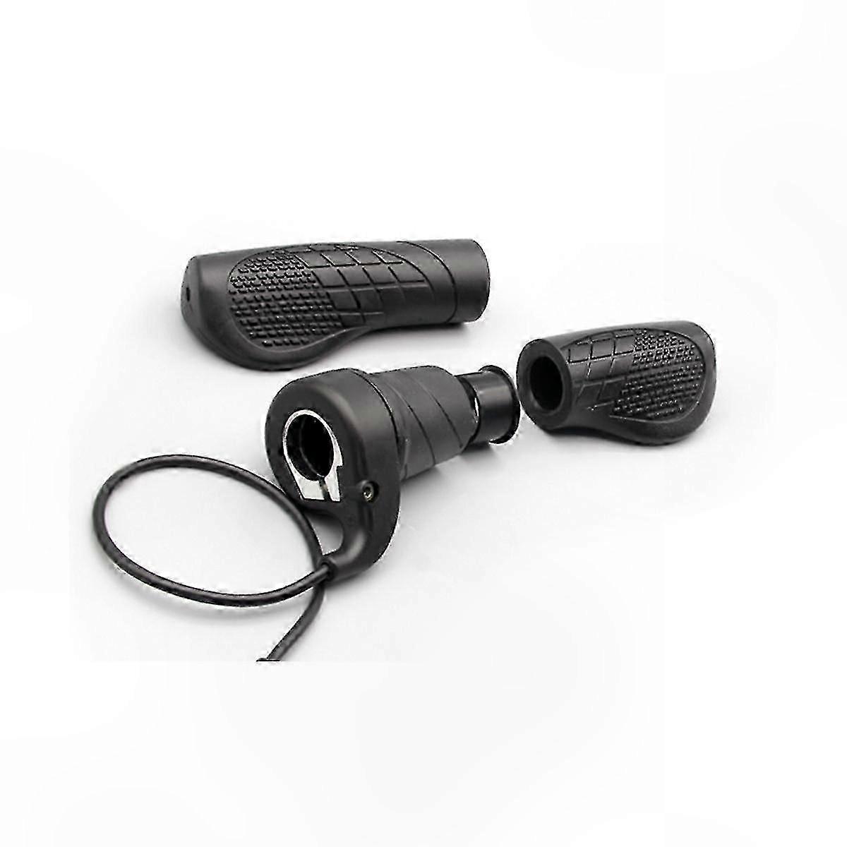 Electric Bike Throttle Handle with Speed Control, Semi-Twist Design, Lithium Conversion, 20-Pack Turnbuckle Adapter