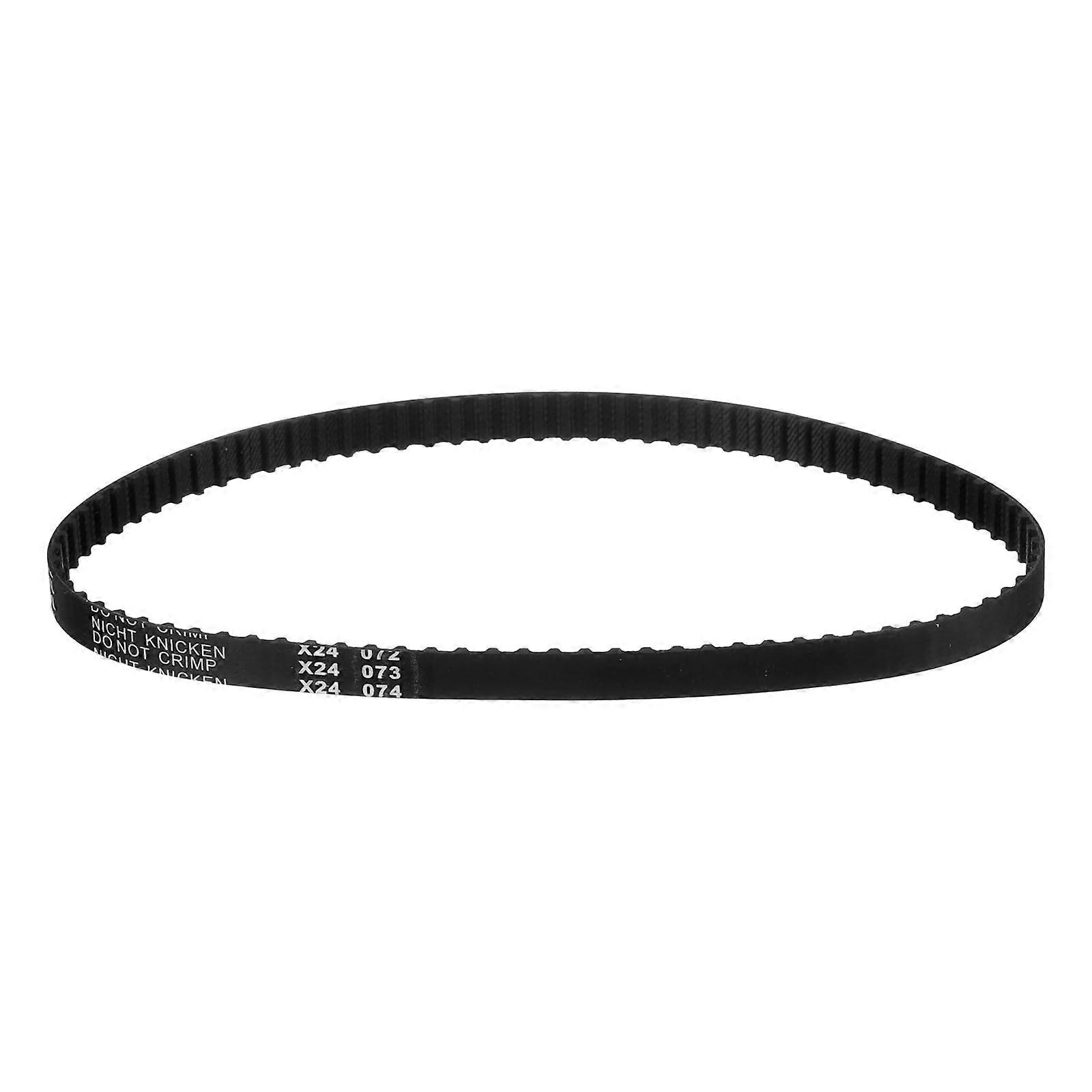 172XL 037 Timing Belt 86 Teeth 10mm Width 5.08mm Pitch Black Rubber For 3D Printer