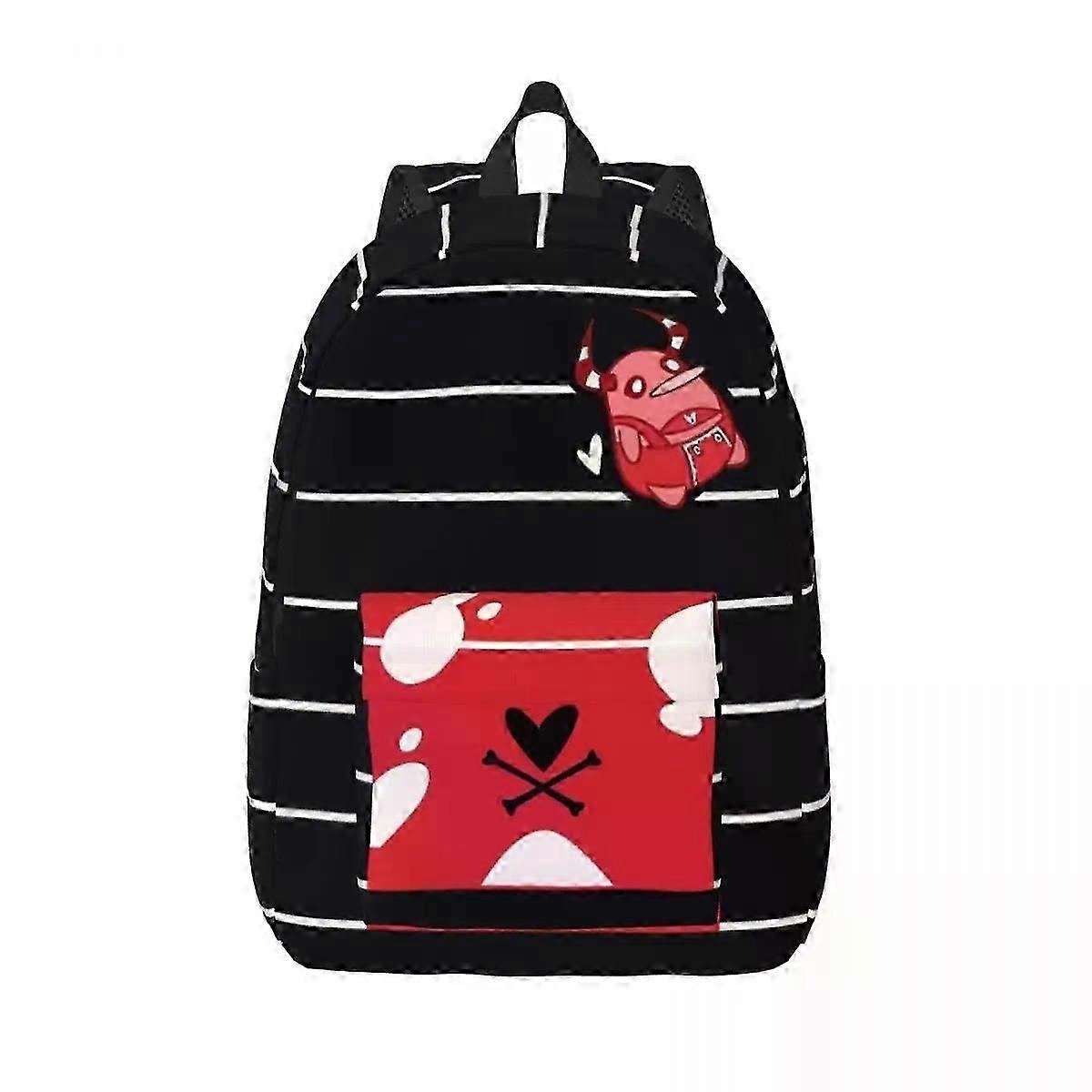 Helluva Boss Millie for Teens Student School Backpack Backpack Elementary High with Pocket NgC45