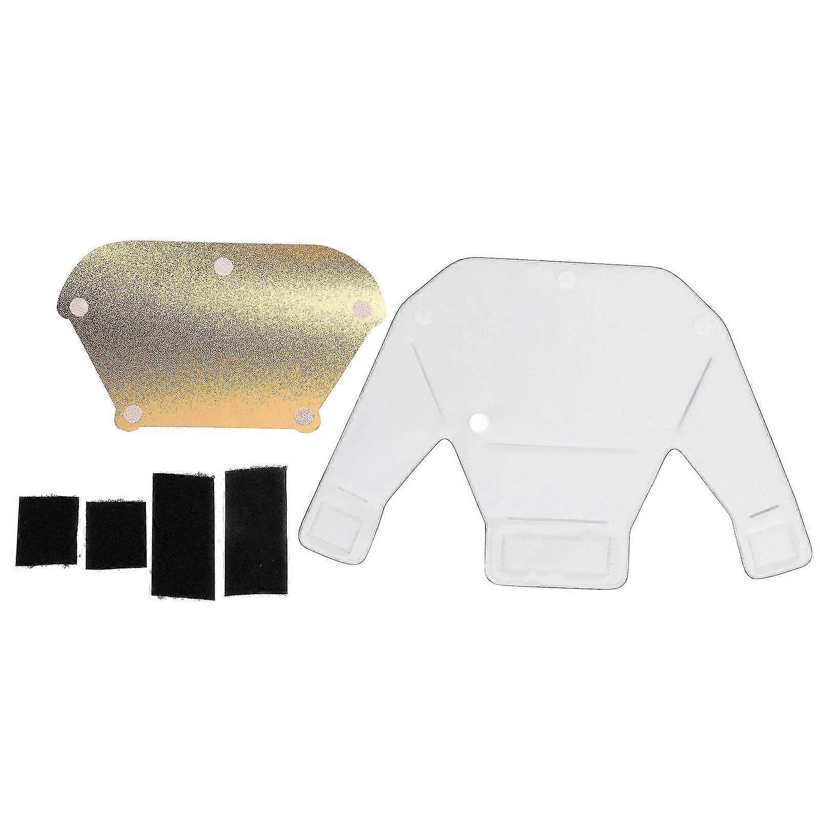 Universal Light Diffuser Kit with White, Gold & Silver Reflectors - Camera Flash Accessories for Improved Photography Lighting