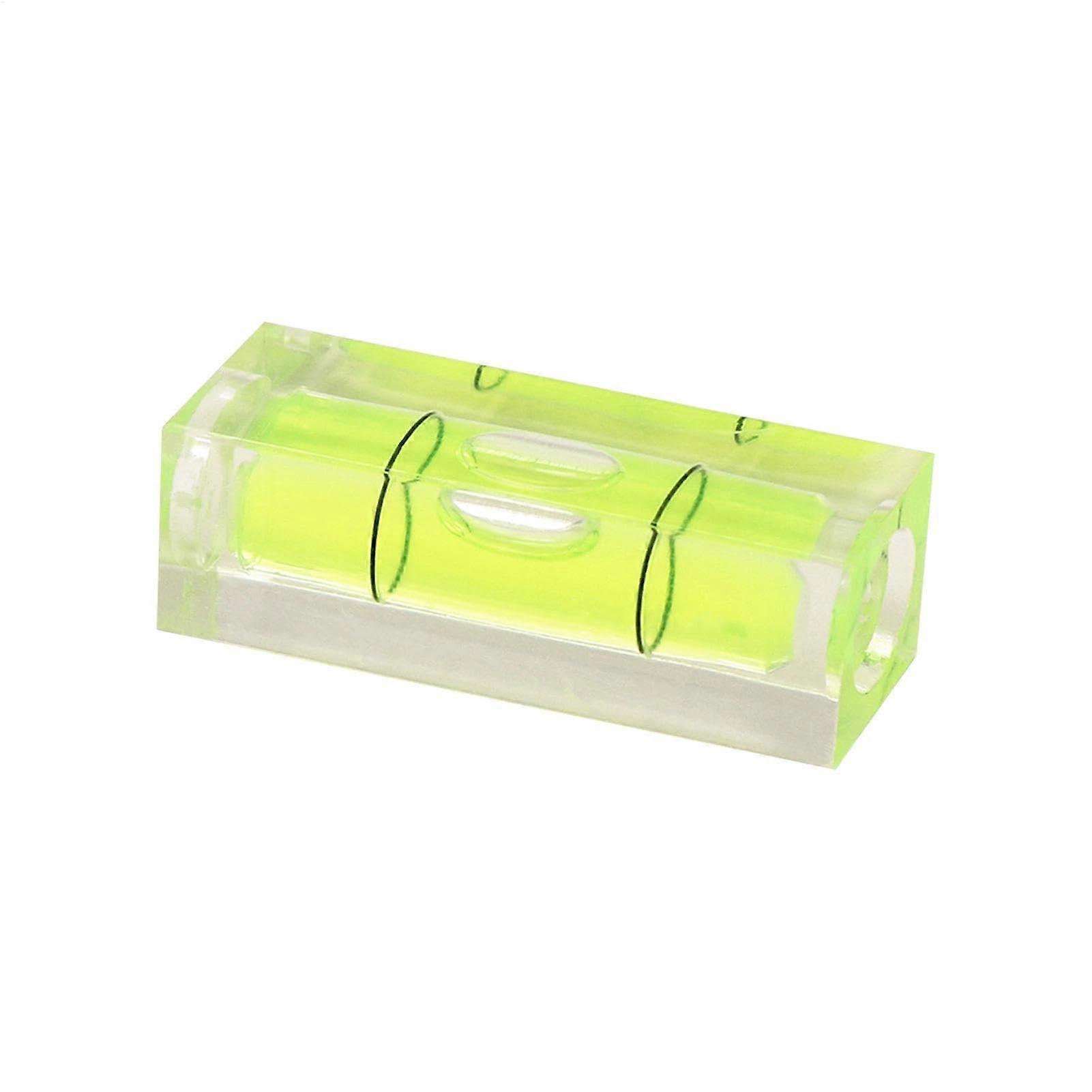 Small Spirit Level Horizontal Bubble Level Tool Model S1540 Green Magnetic For Cameras And Tripods Portable Mounting And Positioning