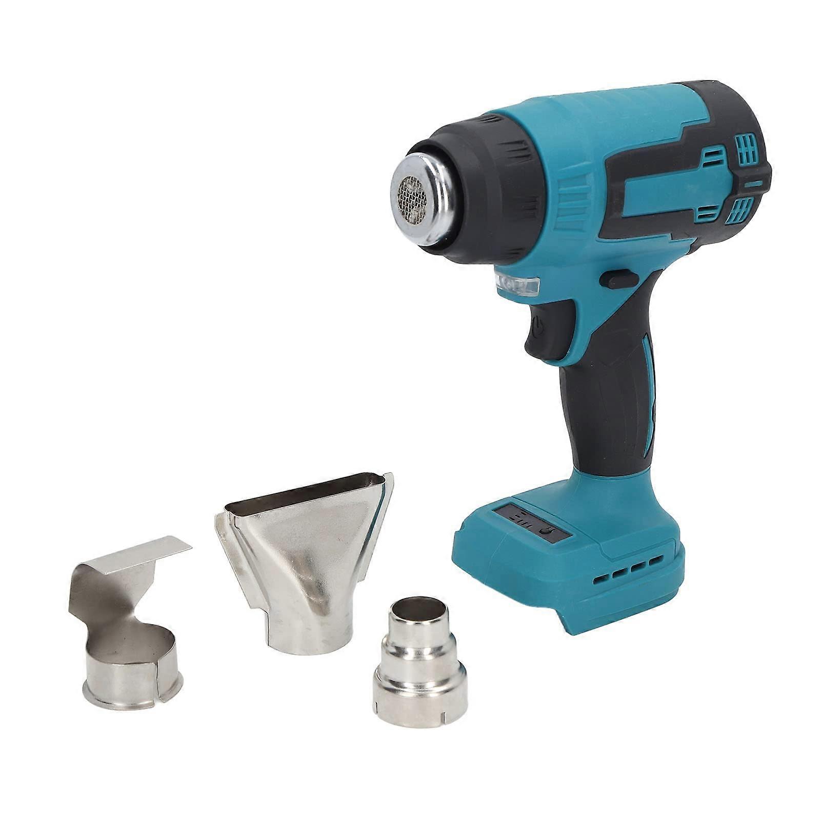 Cordless heat gun portable powerful fast heating for various fields 380℃ maximum.
