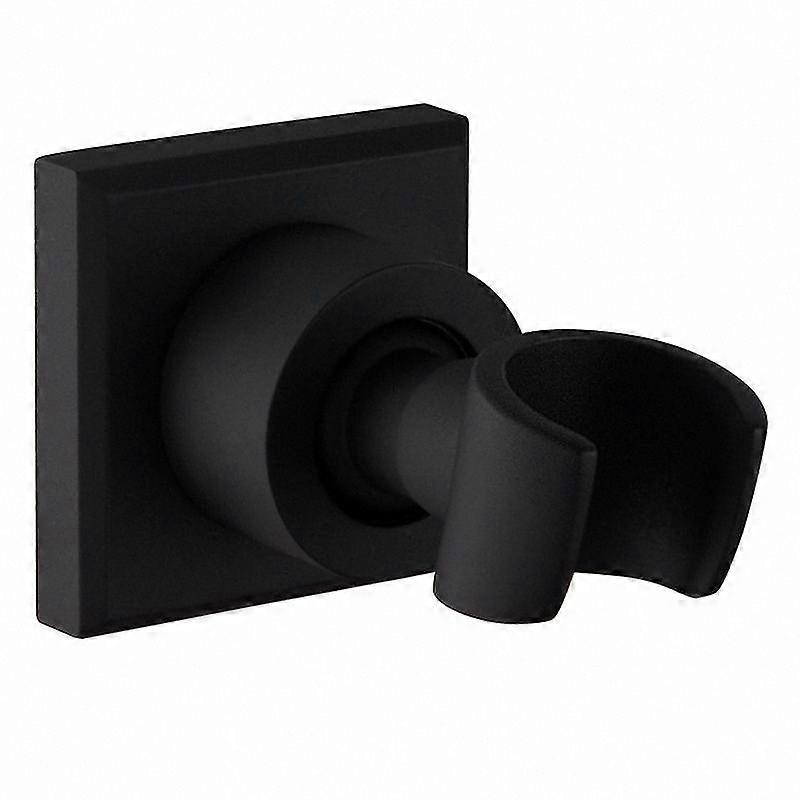 Square Wall-Mounted Shower Holder, 360 Rotatable Handheld Shower Head Bracket, Durable Stainless Steel Material for Secure Installation