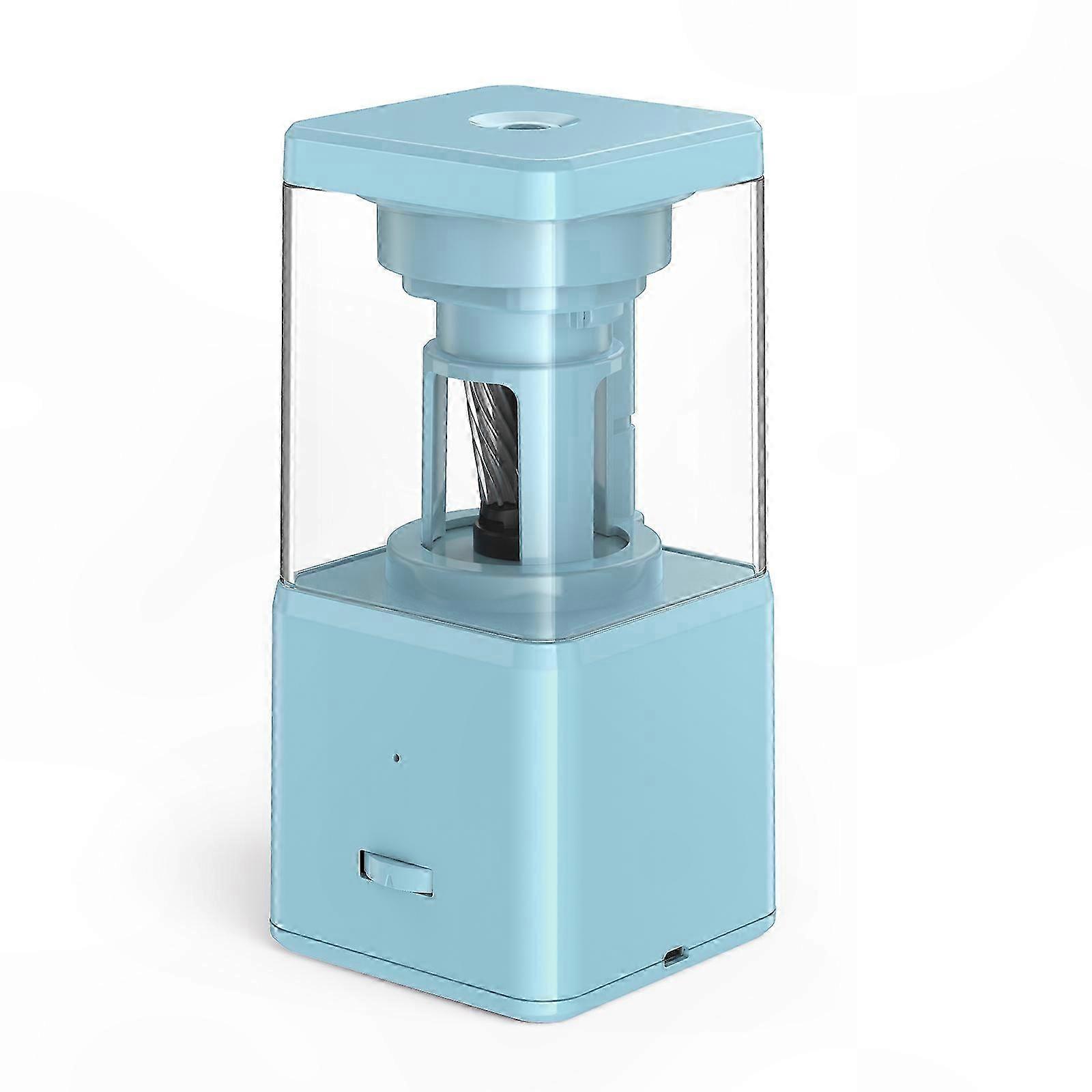 Battery-Powered Pencil Sharpener for 7-8mm Pencils, Auto Feed, Portable Design, Supports Hexagonal, Triangular, Round Pencils