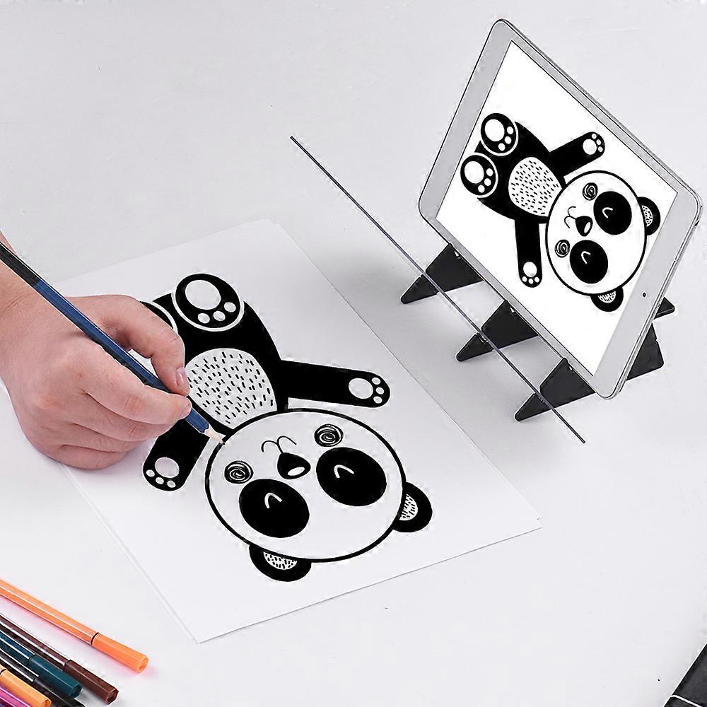 Optical Image Drawing Board for Tracing Copying No Overlap Shadow Sketching Painting Tool Zero-based Copy Pad for Children Students Adults Beginners