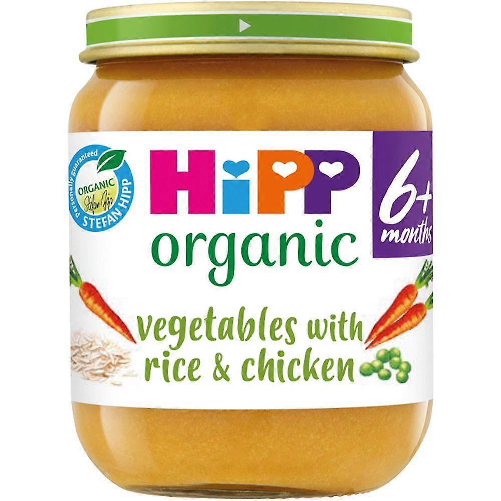Hipp Vegetables with Rice & Chicken 125g - 2 Pack