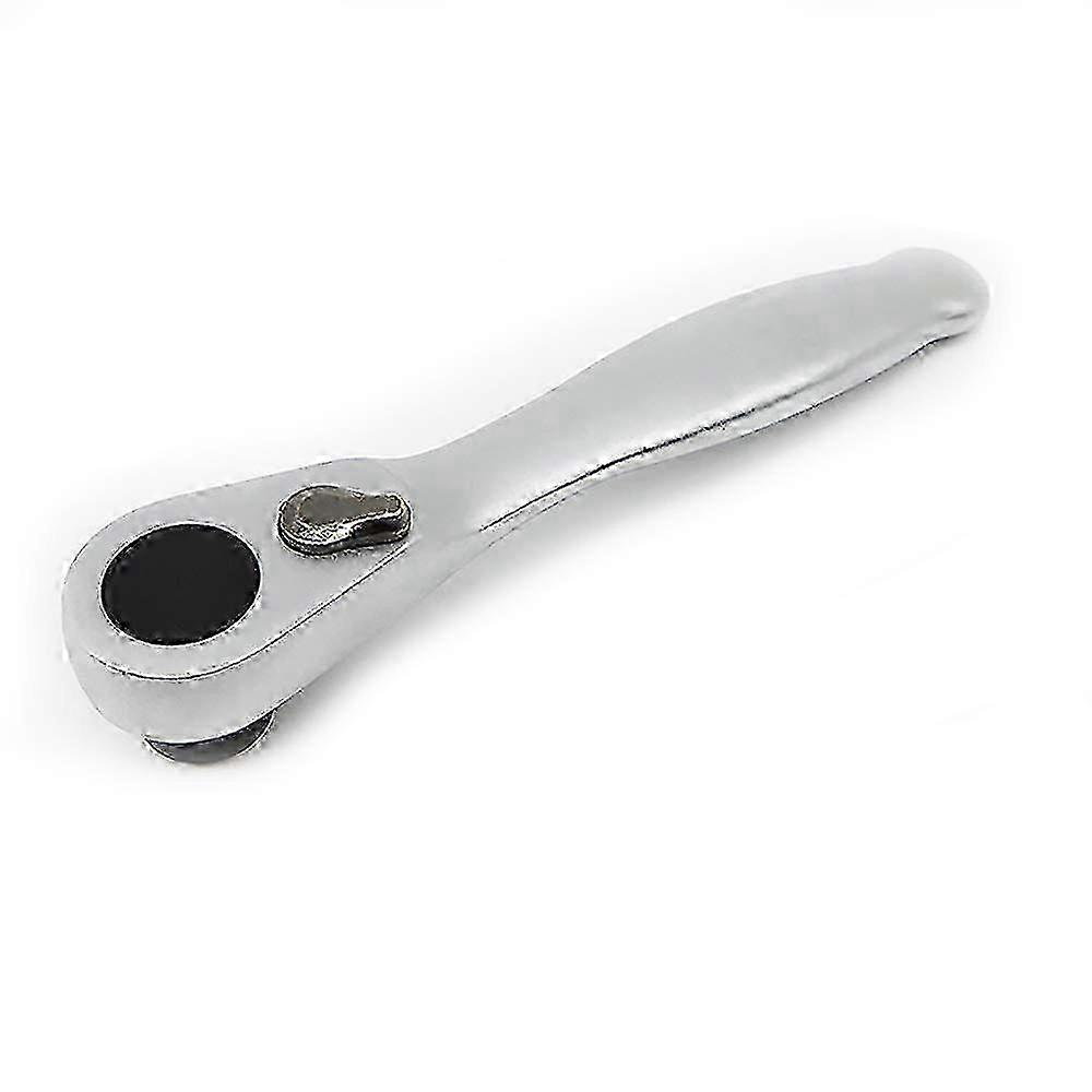 72T Mini Ratchet Wrench with Quick Lock Socket for 6.35mm Drive Tools