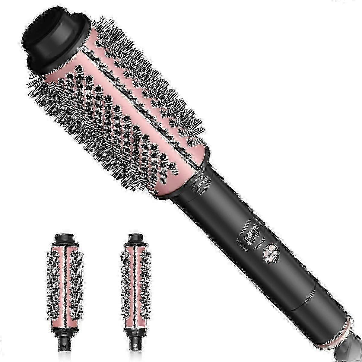 2025 Wavytalk Thermal Brush, Ionic Heated Round Brush for Voluminous Styles, Ceramic Ion Technology Reduces Hair Damage, Fast Heating for Quick Stylin