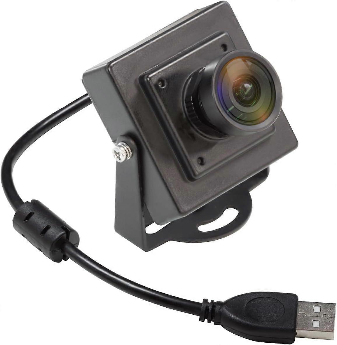 2025 Latest Model  OV5648 USB Camera Module, 5MP Webcam, 110°(D) Wide Angle Manual Focus USB Camera for Windows, Linux, Android, and Mac
