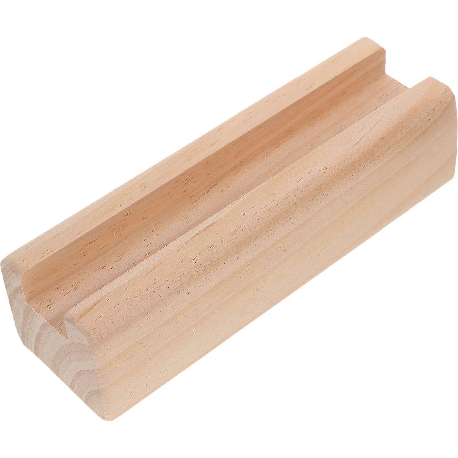 Floor Mirror Stand Wooden Mirror Holder Full Length Mirror Support Base Standing Mirror Stand