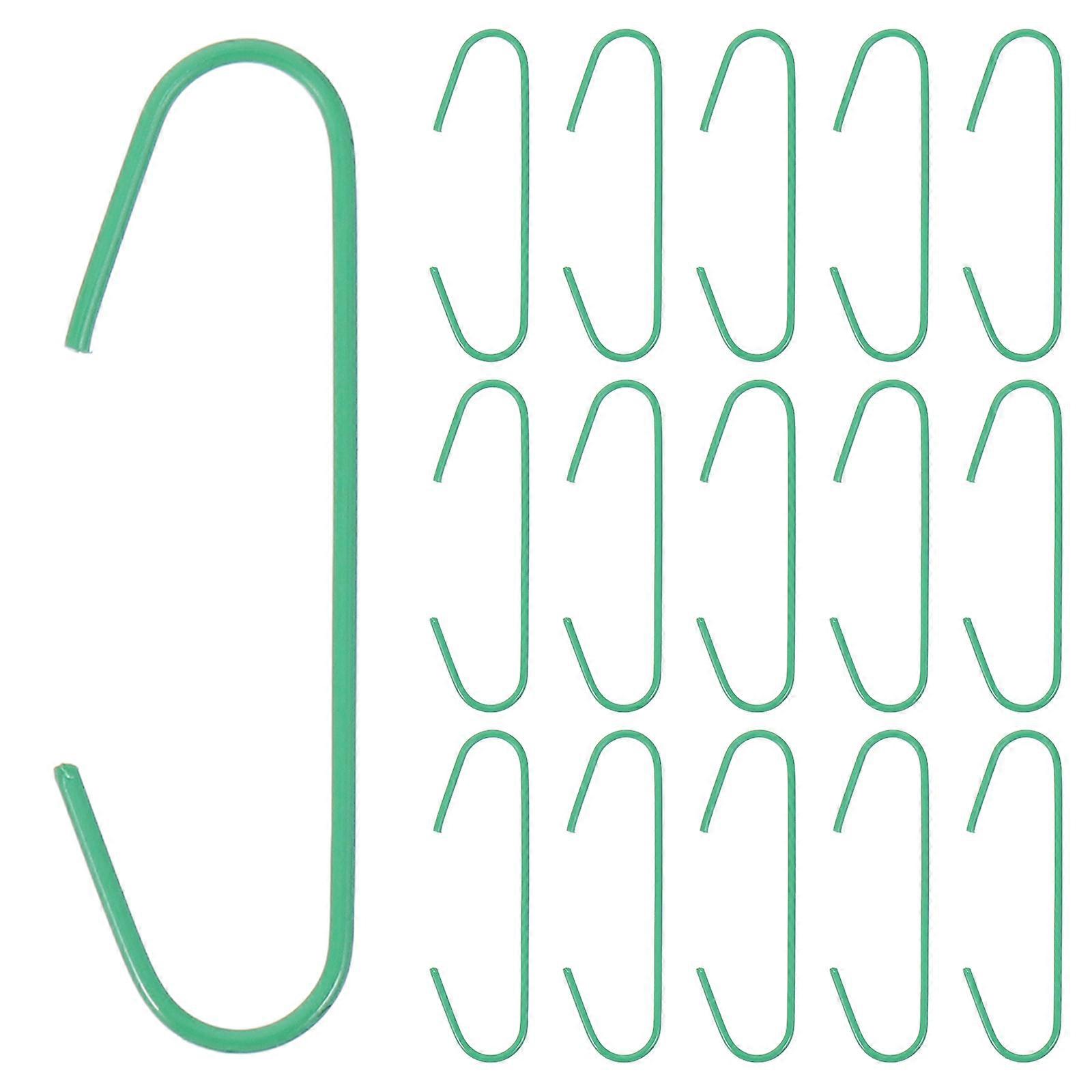 It sounds like you're referring to a product listing or description for **Christmas C shaped hooks** used for hanging decorations on a tree or for