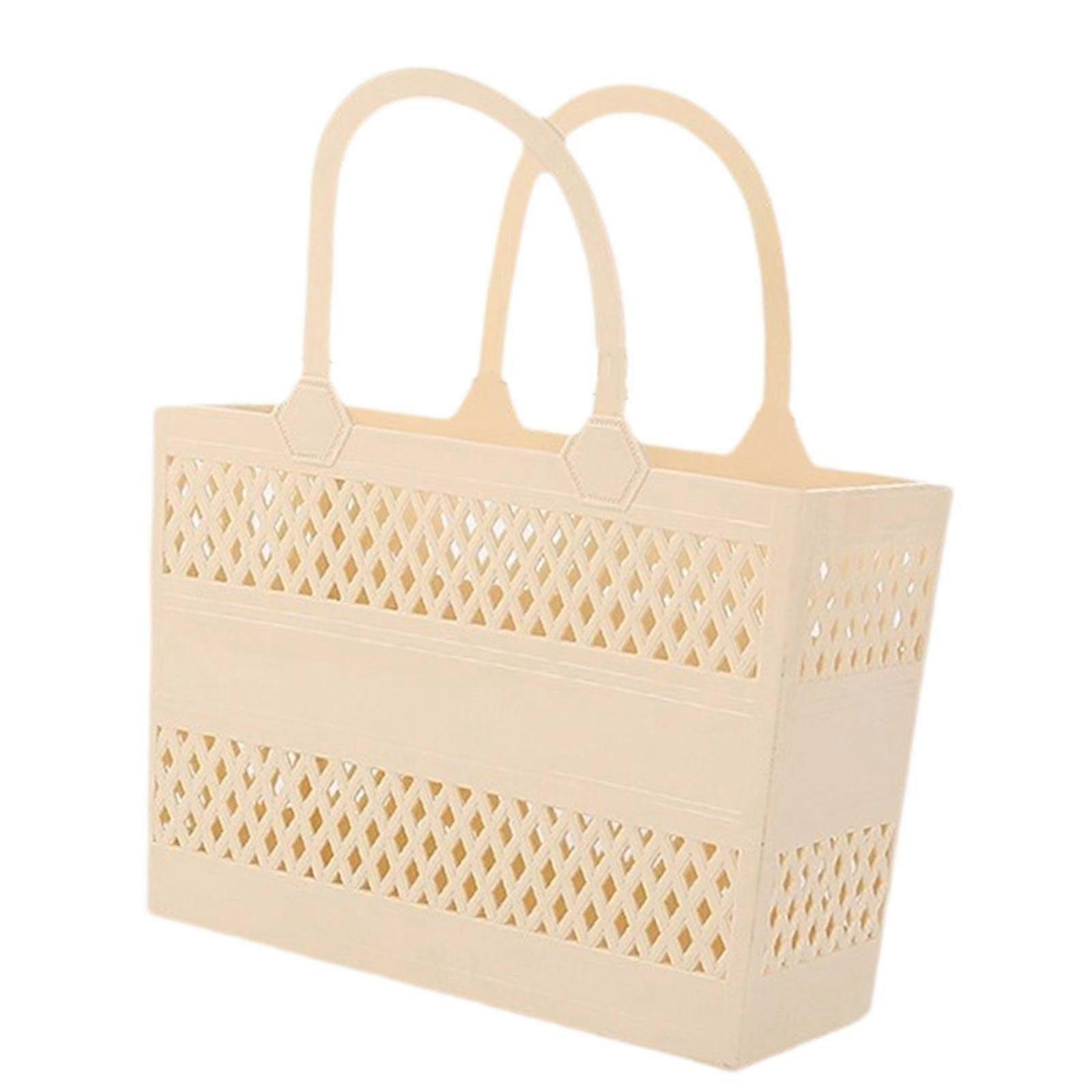 Organizer Storage Basket with Handles, Shower Caddy Bin Organizer for Bathroom