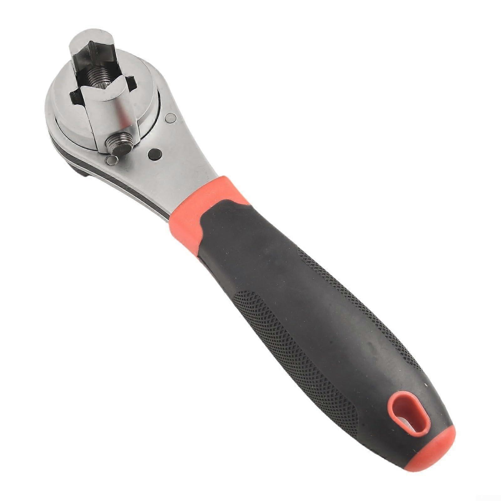 Adjustable Ratchet Socket Wrench, Quick Release, Multifunctional Combination Wrench, 1/43/8 Drive, For Repairing Tasks
