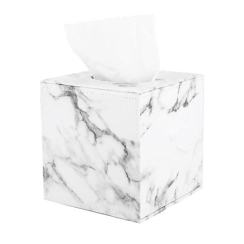 Marble Square Square Tissue Box