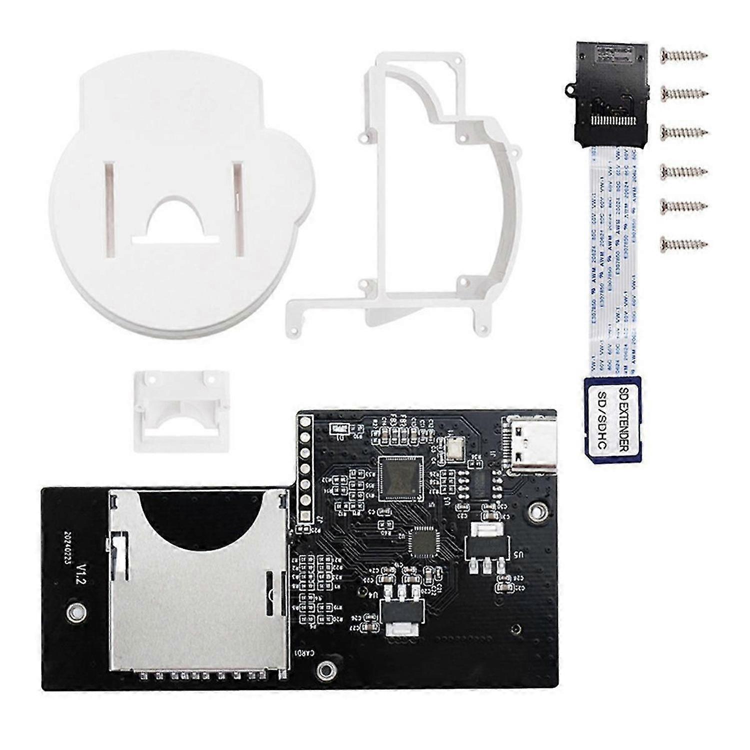 For CUBEODE V1.2 Optical Drive Emulator+3D Printer Mount Kits for Optical Drive Emulator for Console B