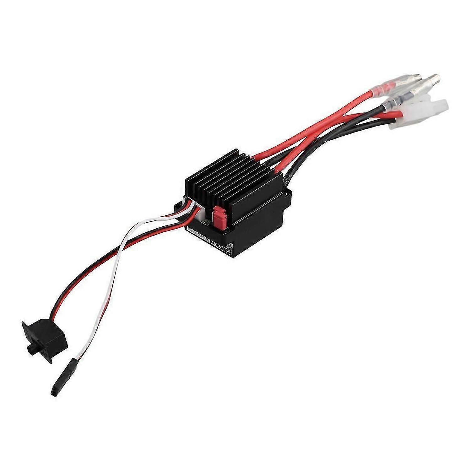 320A ESC Brushed Forward Reverse Electric Speed Controller with Brake Waterproof Support 2-3S Battery for RC Car Boat