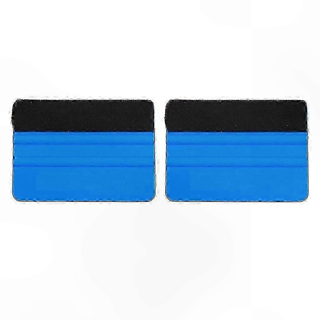 Dual Vinyl Film Scrapers with Felt Edge for Vehicle Wrapping Applications
