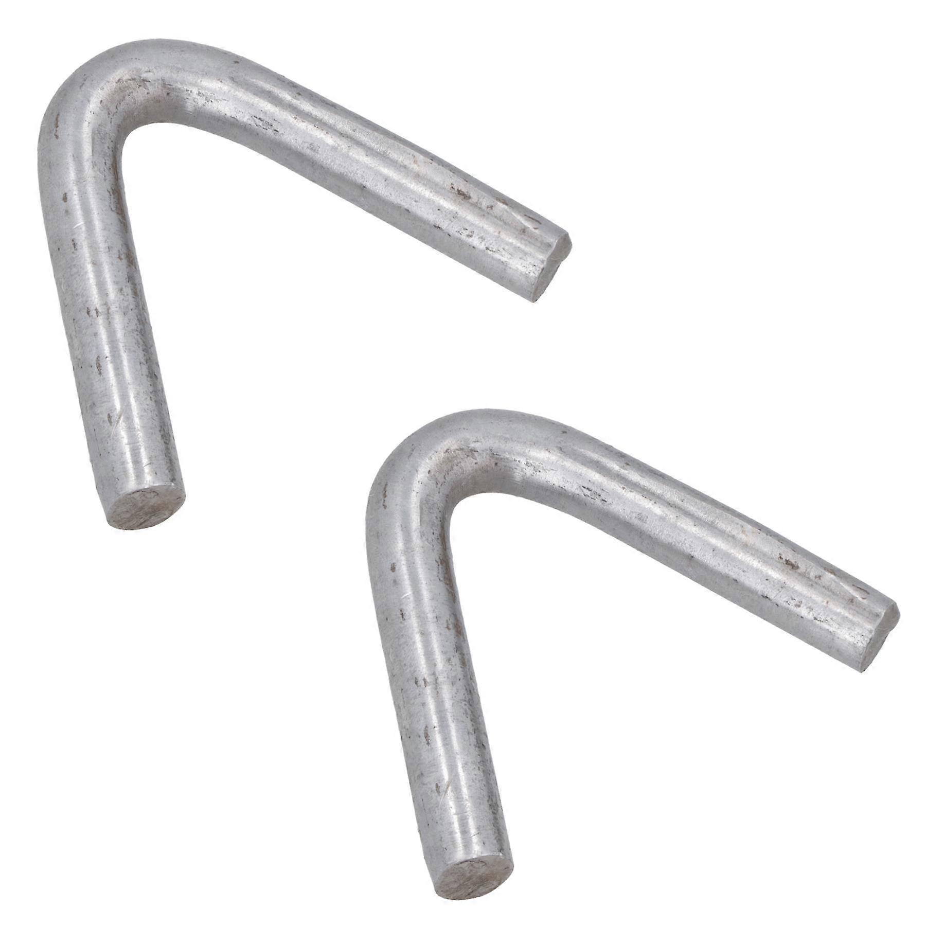 2pk Weld On Rope Hook Tie Down Anchor Strap Point 12mm Self Colour