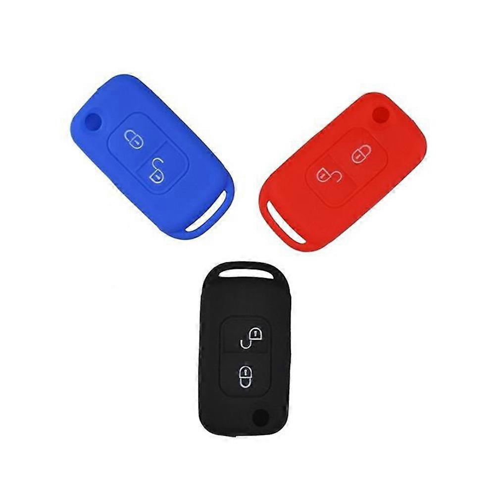 Key Cover Silicone Remote Protective Cover for 2-Button Case