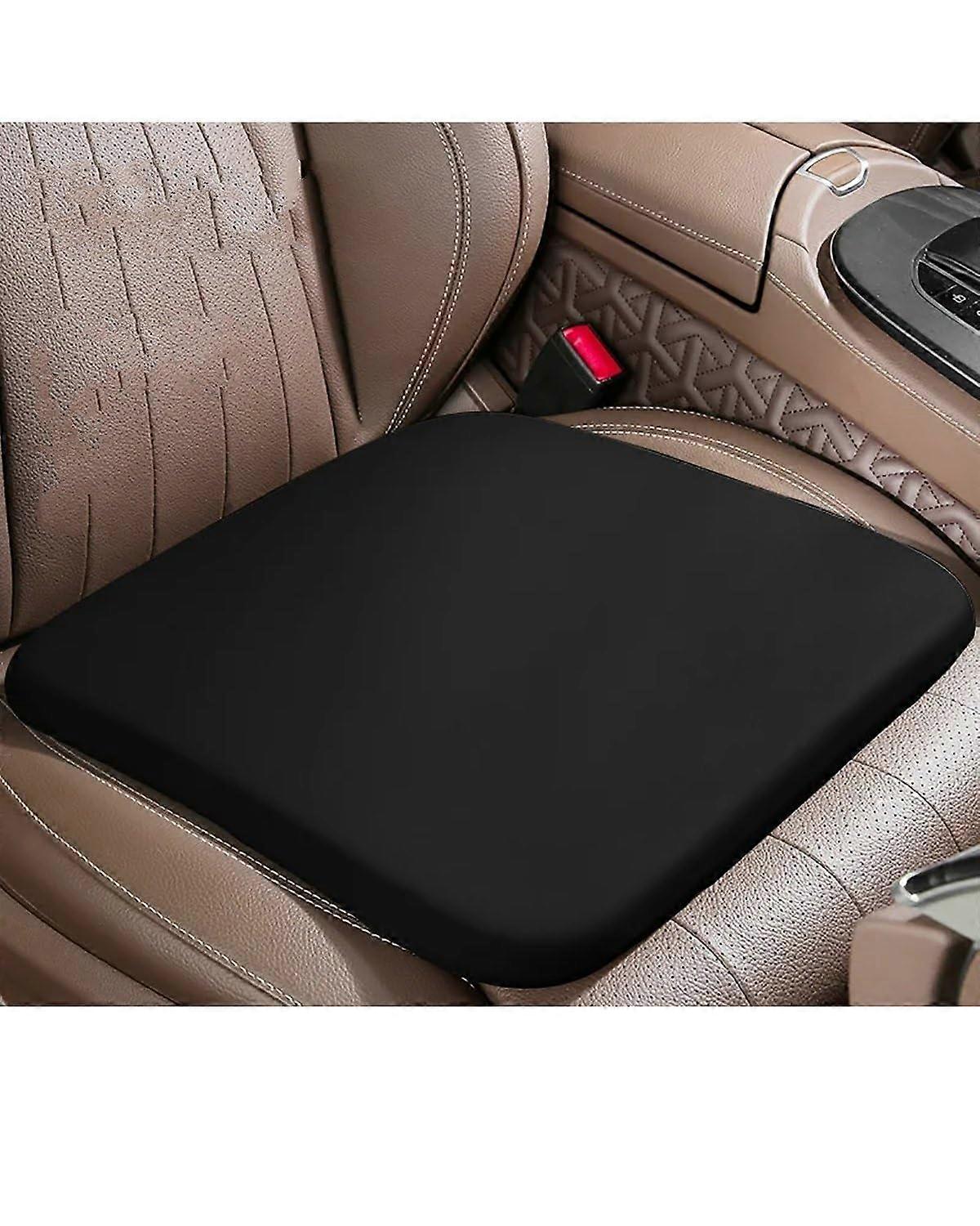 Car Seat Cushion Memory Foam Slow Rebound For Office Chair And Driver Seat Black