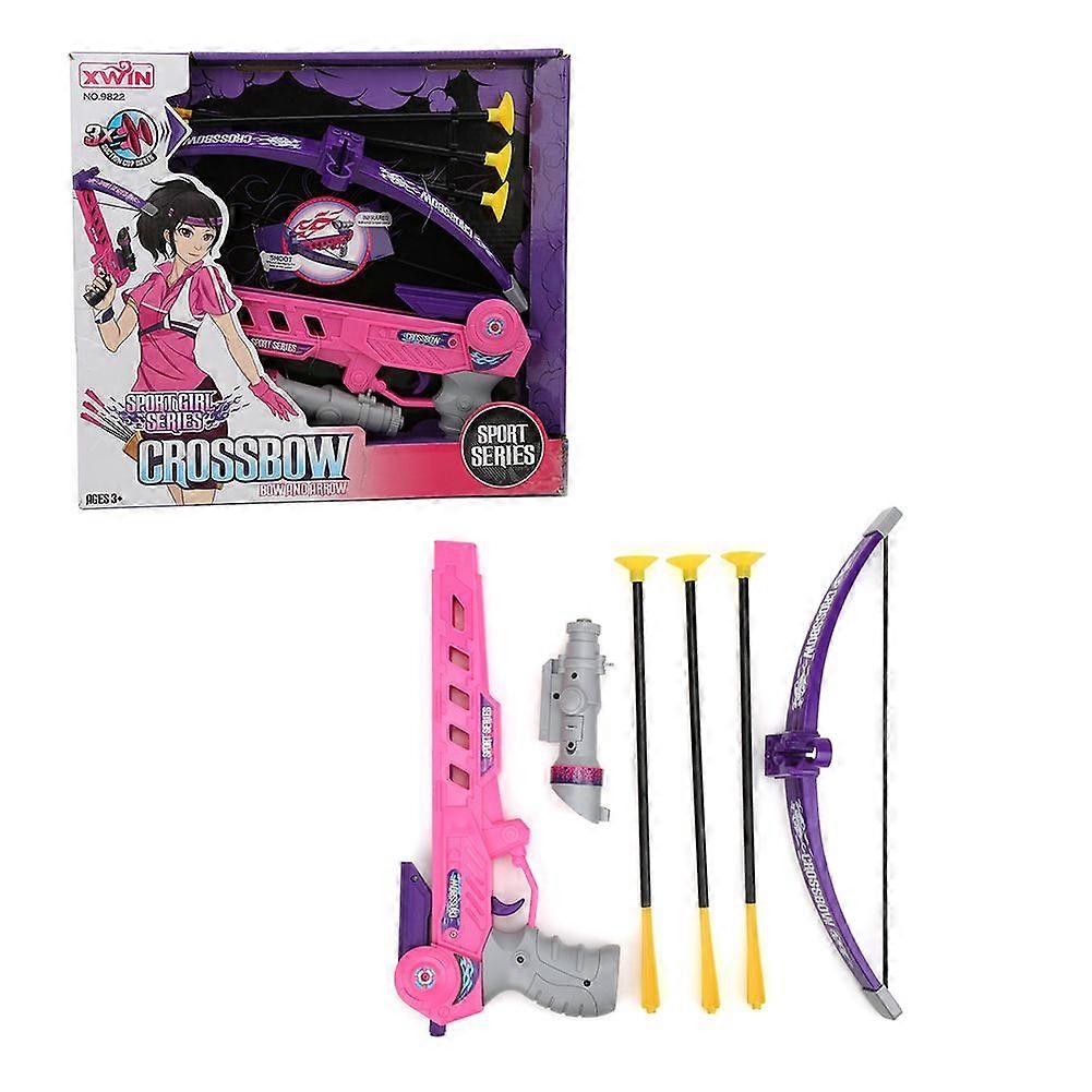 Crossbow Gun with Suction Cup Safety Parent Child Interaction Children Sports Toys