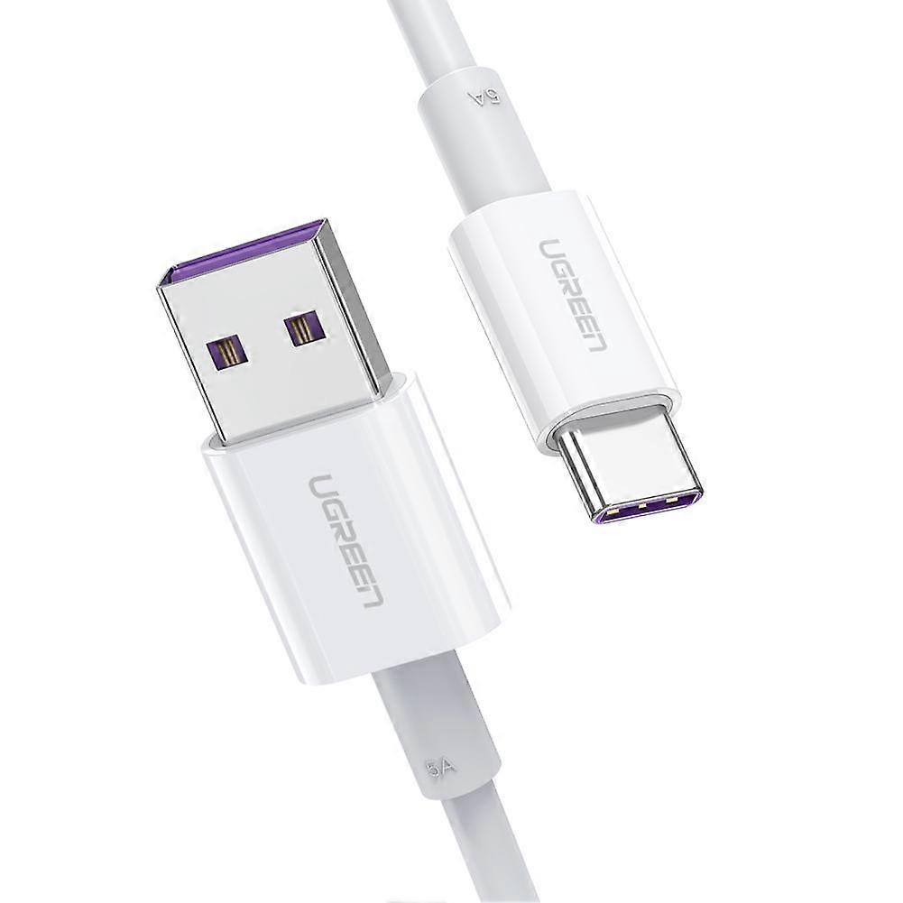 UGREEN 1m For Huawei P30 P20 Supercharge Type-C Cable 5A Fast Charge USB C Data Cable