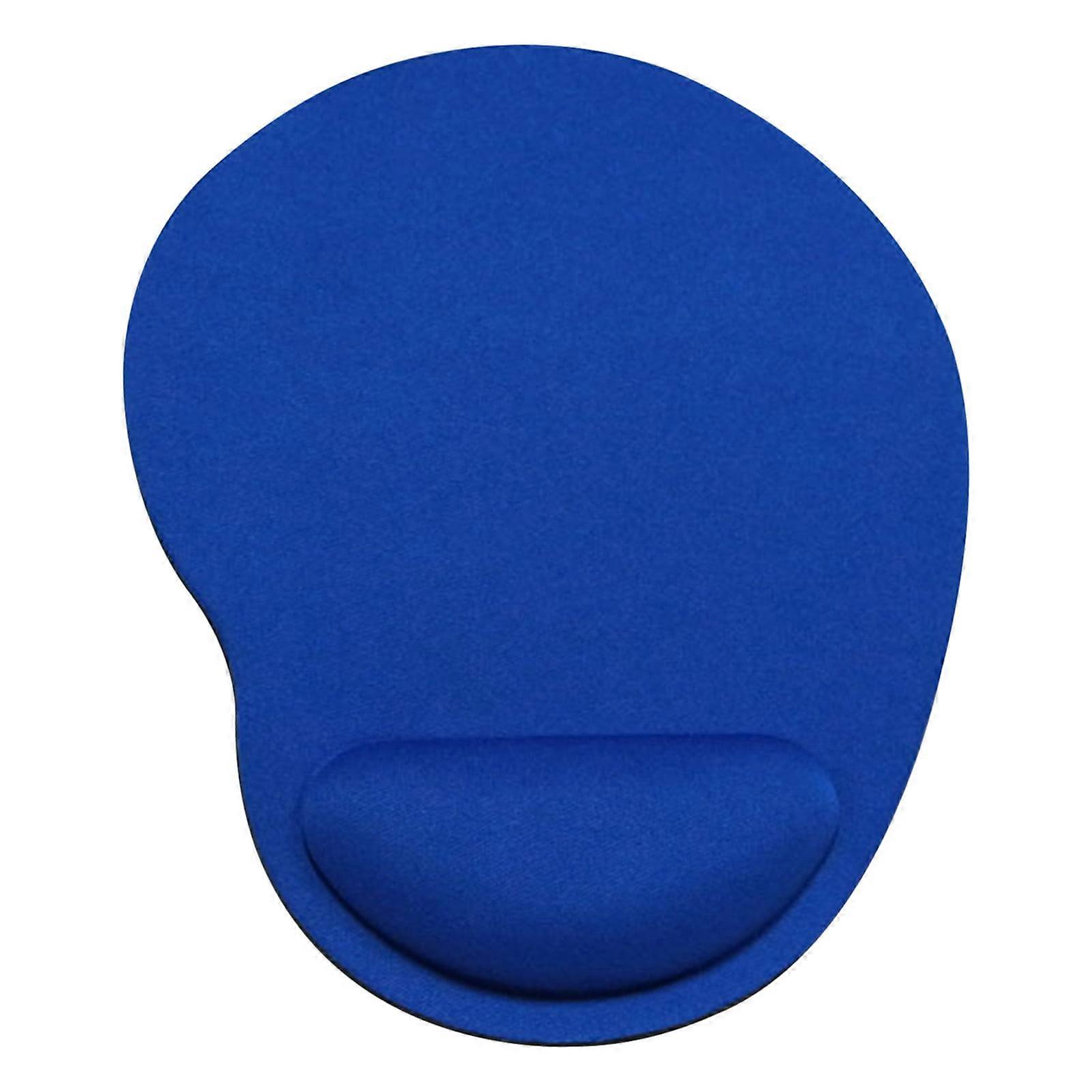 XUNRYAN Gaming Mouse Pad with Wrist Support, Non-Slip EVA Mouse Mat for Home Office & Christmas Gift (Blue)