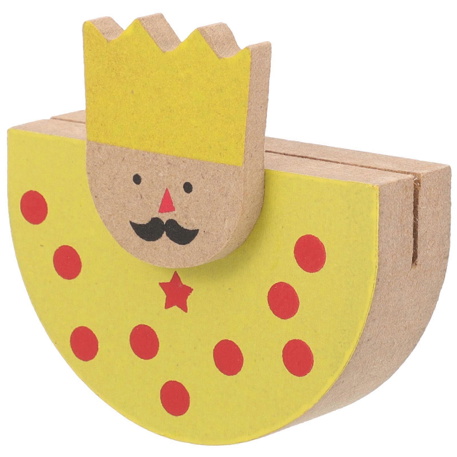 Nutcracker Soldier Shaped Party Message Card Holder Place Card Holder 4Pcs