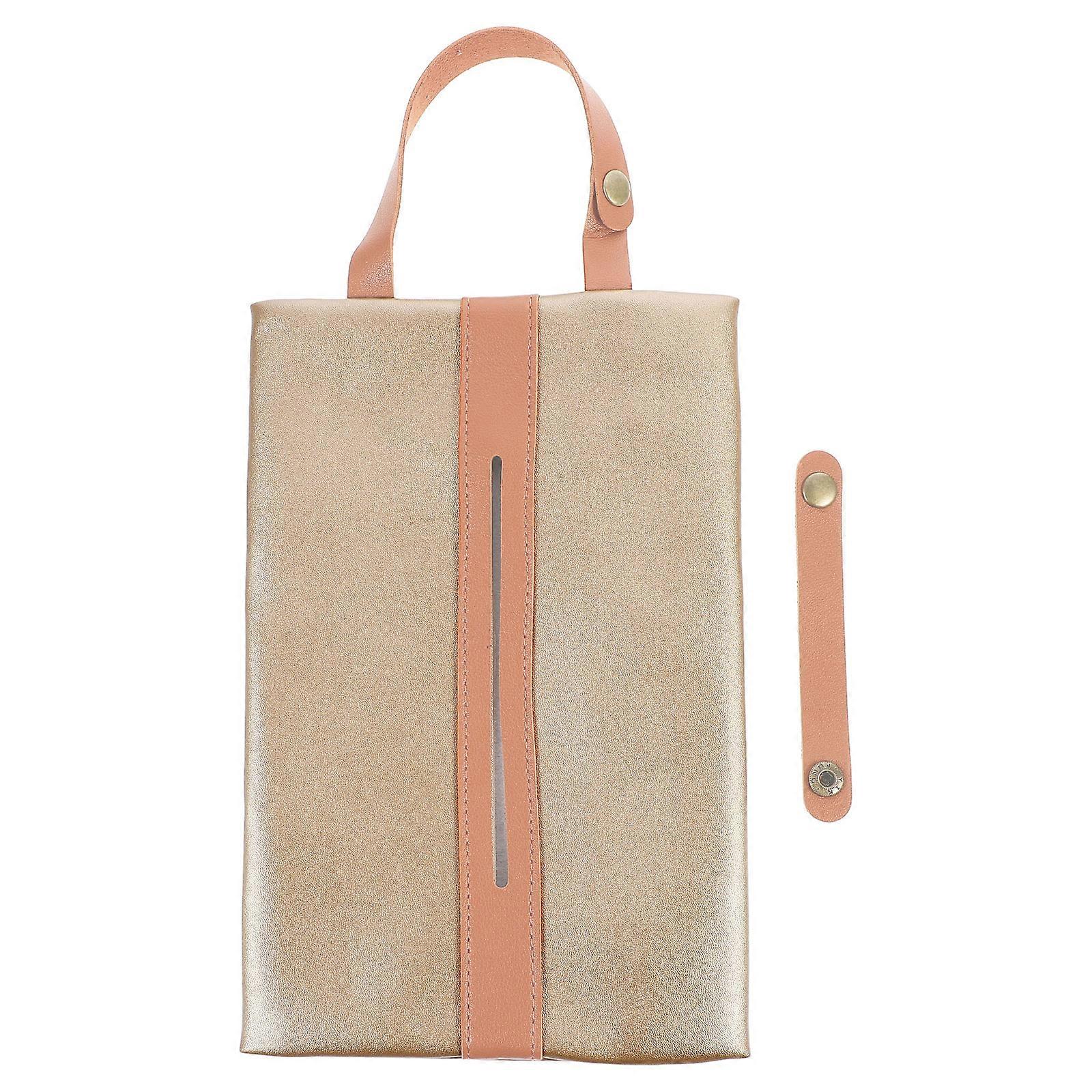 1Pc Hanging Tissue Sleeve For Outdoor Use Practical Tissue Pouch Made Of Breathable Tear-Proof Nylon