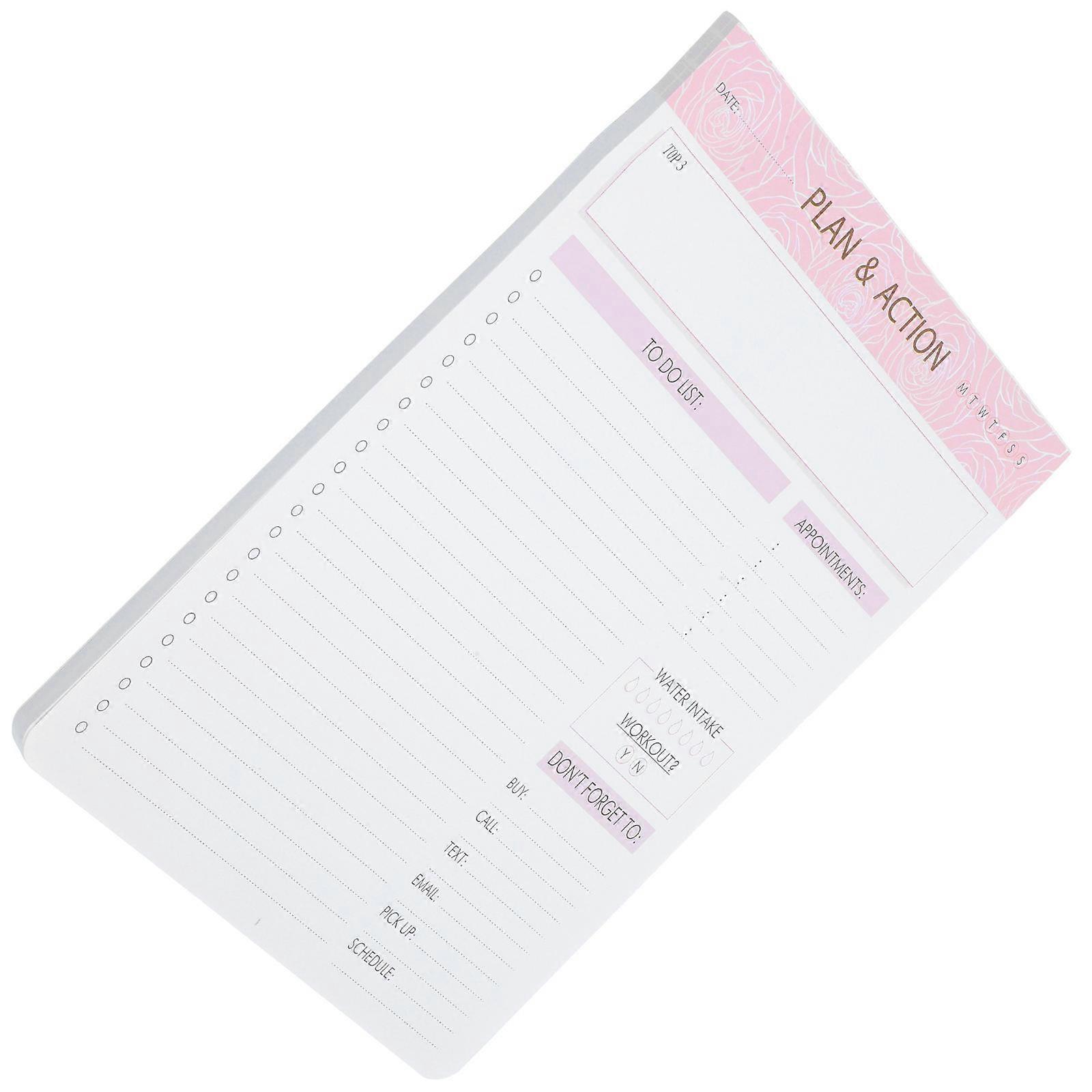 Multi-Function Office Notepad for Writing 3Pcs 1 Book Tearable Memo Pad