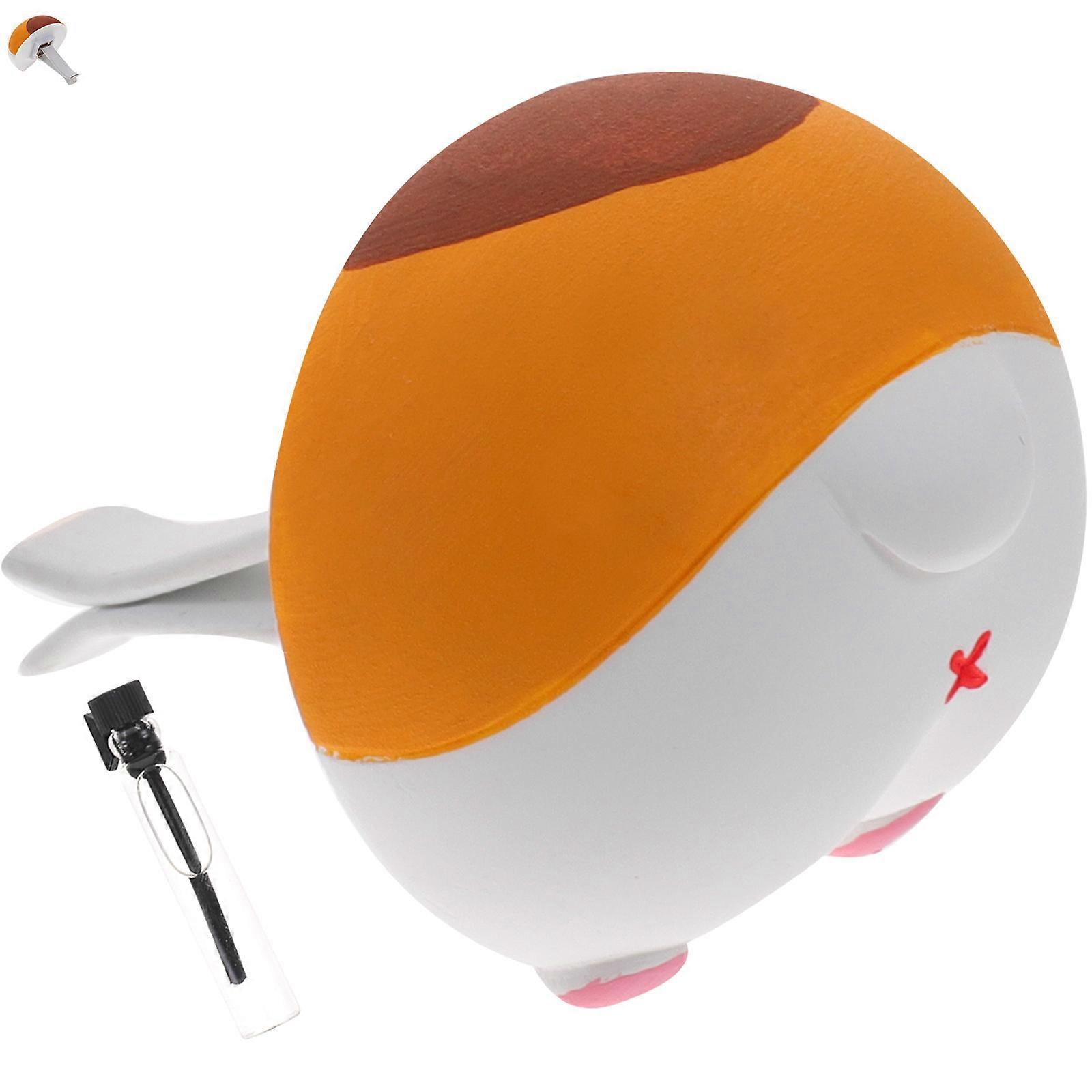 Car Air Freshener Holder Corgi Butt Clip Automotive Vent Accessory Simple Design Fragrance Diffuser 1Set