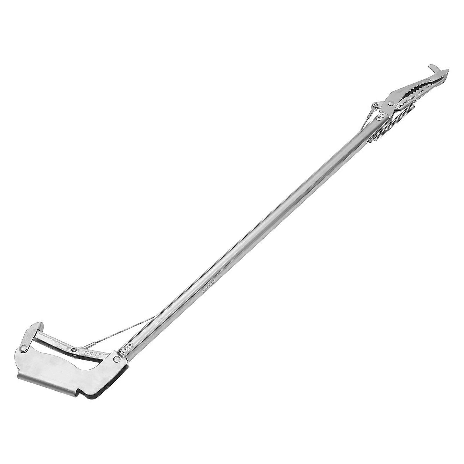 Stainless Steel Capture Clip Lockable Mountain Work 75x12cm Folding Design 1Set