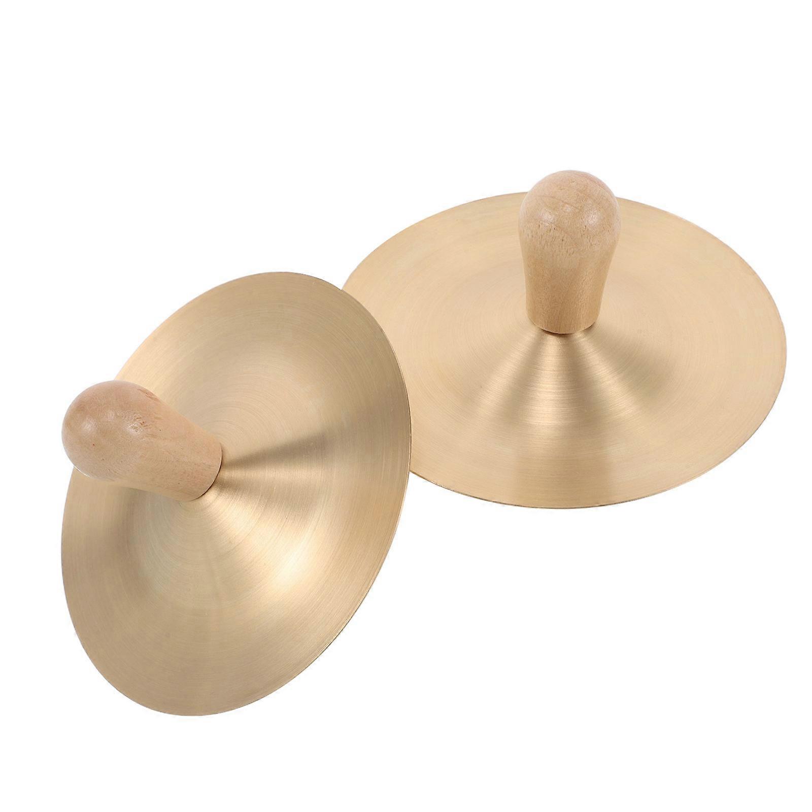 Cymbals Mini Percussion Instrument for Dance Practice 4Pairs