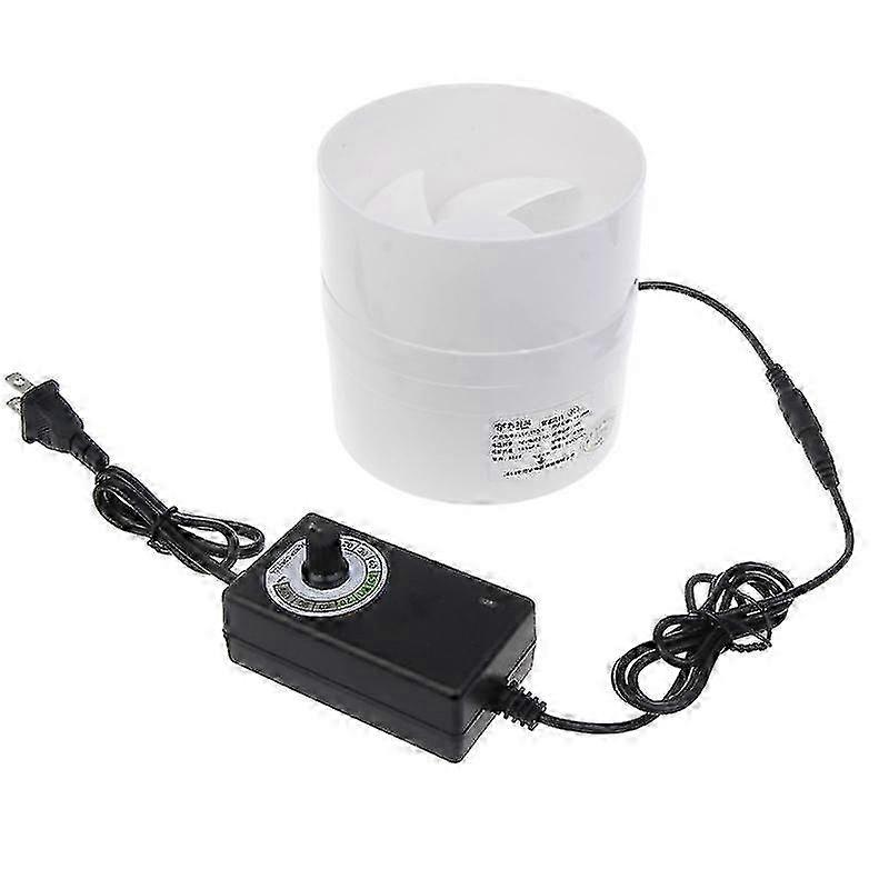 Ventilador de duto silencioso de 25-26 polegadas, 220V/110V, extrator de ar para exaustão residencial, 4 polegadas.