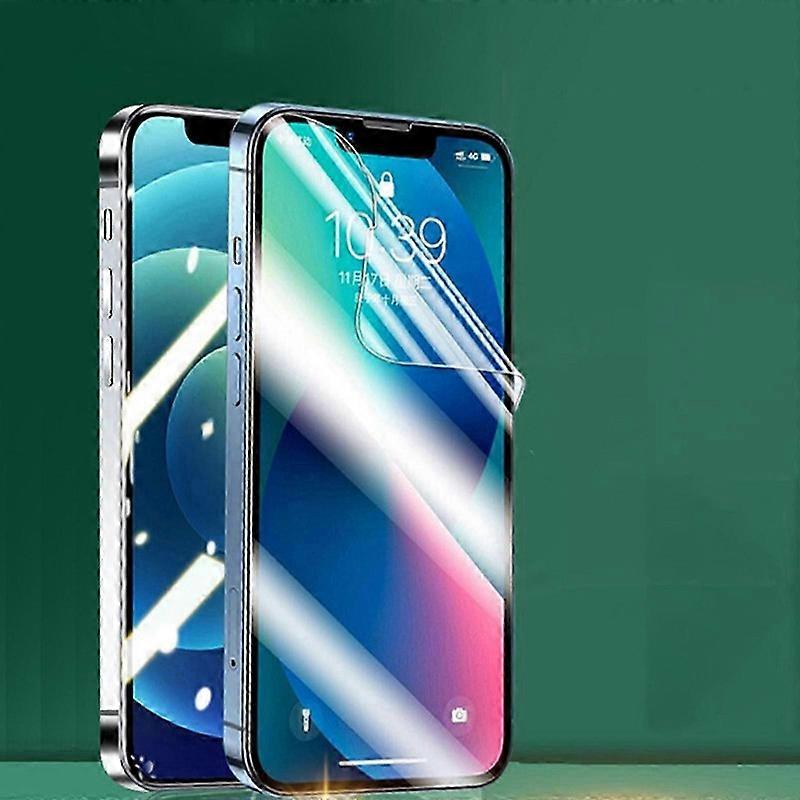 Soft Hydrogel Film Screen Protector for iPhone 15 Pro Max/15 Ultra, Non-breakable Flexible TPU for iPhone 15 Pro Max Screen Protector Film