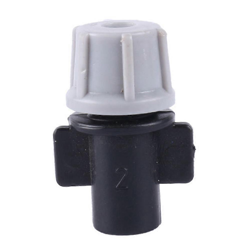 Sprinkler Atomizers Nozzle Single Head Gray For Agricultural Use Flat Three-Way Watering 10Pack