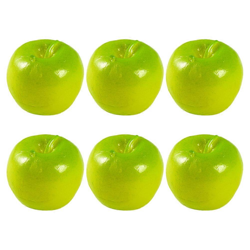 Artificial Simulation Model for Decor Including 12Pcs Green Fruit
