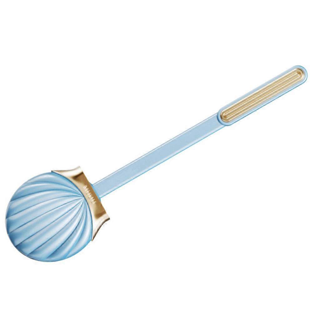 Silicone Cleaning Brush Long Handle Toilet Cleaning Simple and Elegant Style HIPS Material 1Set